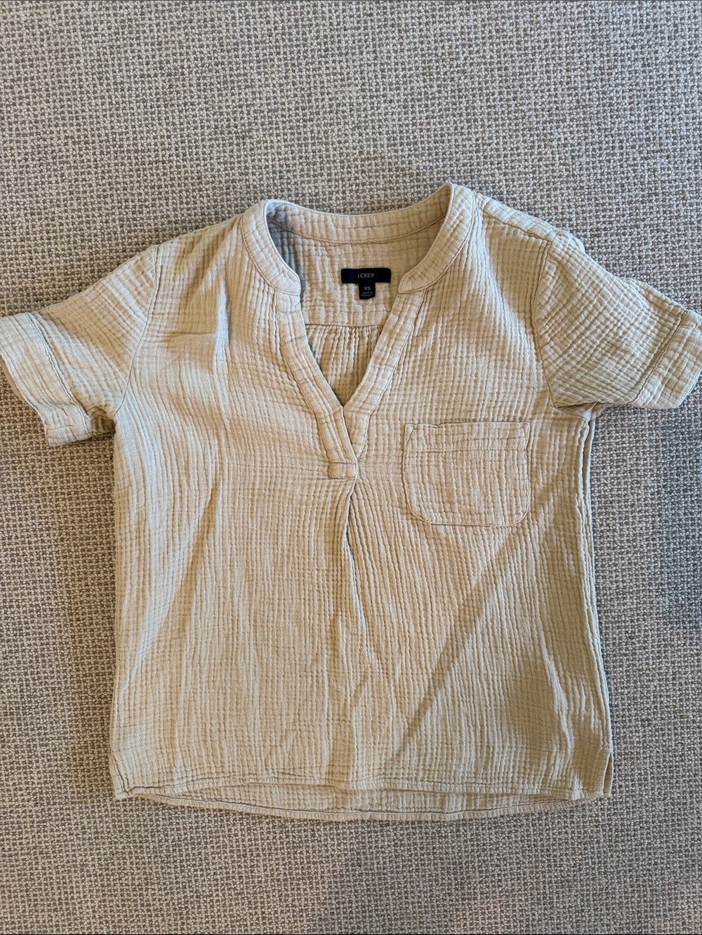 JCrew gauze top - size XS
